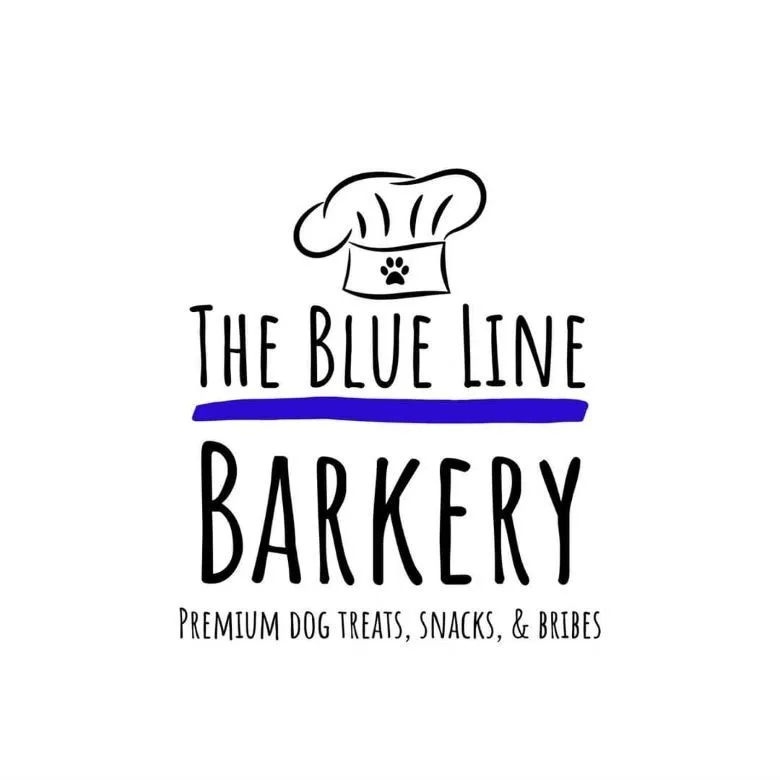 The Blue Line Barkery logo
